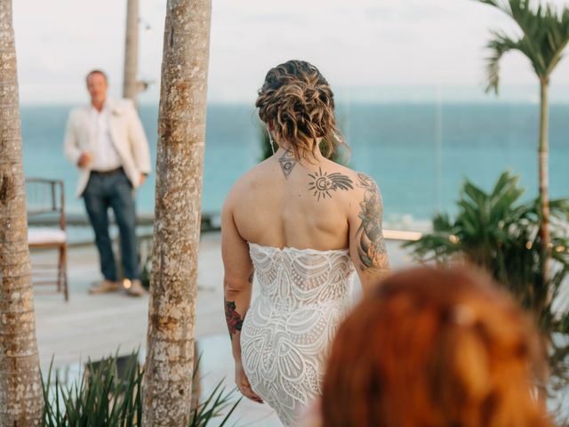 La boda de Joe y Tess en Playa del Carmen, Quintana Roo 86