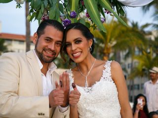La boda de Judyth y Andrés