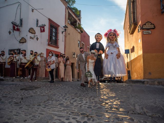 La boda de Will y Natasha en San Miguel de Allende, Guanajuato 32