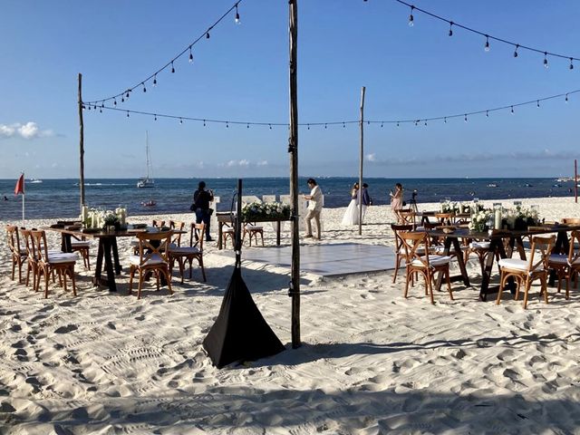 La boda de Isaac  y Katia  en Cancún, Quintana Roo 1