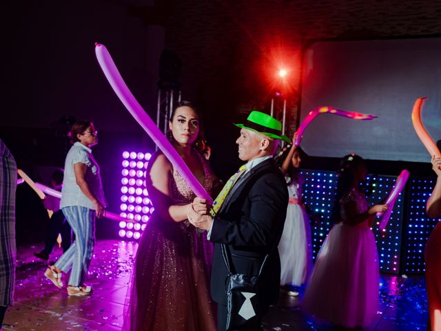 La boda de Abraham y Juany en Guadalupe, Nuevo León 109