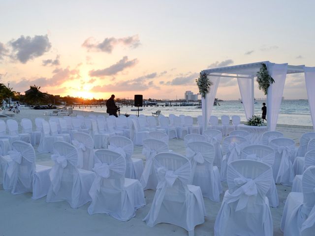 La boda de Francisco y Isabel en Cancún, Quintana Roo 3