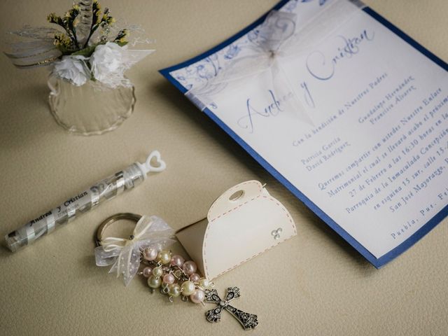 La boda de Cristian y Andrea en San Andrés Cholula, Puebla 13