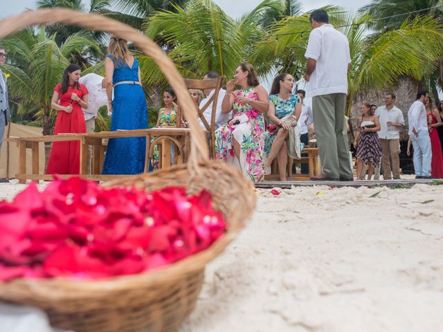 La boda de Felix y Gaby en Tulum, Quintana Roo 23