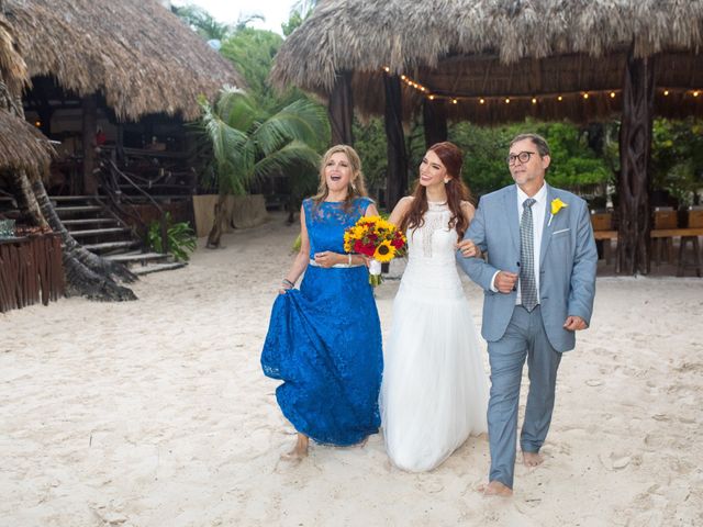 La boda de Felix y Gaby en Tulum, Quintana Roo 25