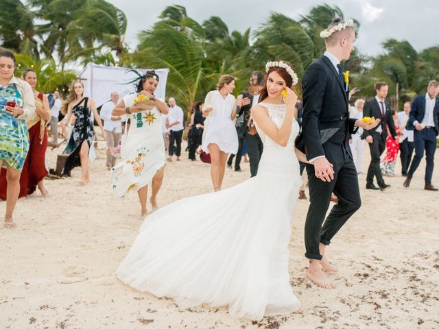 La boda de Felix y Gaby en Tulum, Quintana Roo 36