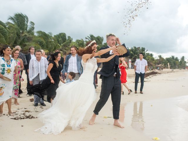 La boda de Felix y Gaby en Tulum, Quintana Roo 38