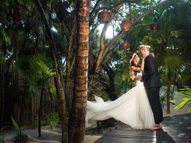 La boda de Felix y Gaby en Tulum, Quintana Roo 40