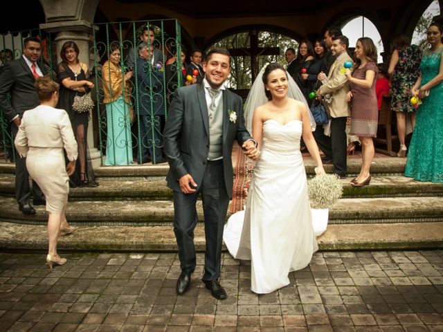 La boda de Christian y Claudia en Toluca, Estado México 41