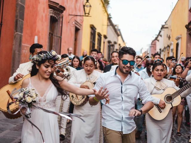 La boda de Aarón y Mayra en San Miguel de Allende, Guanajuato 5