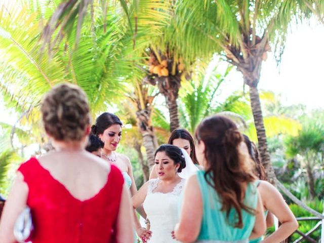 La boda de Rodrigo y Brenda en Playa del Carmen, Quintana Roo 28