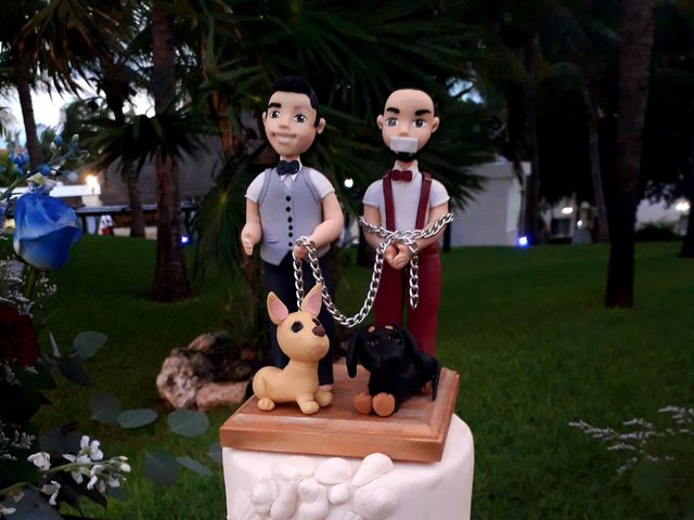 La boda de Pedro Manuel y Victor en Cancún, Quintana Roo 15