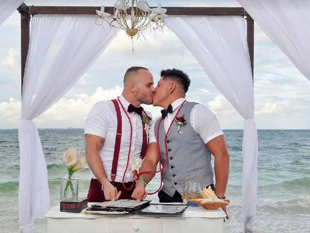 La boda de Pedro Manuel y Victor en Cancún, Quintana Roo 25