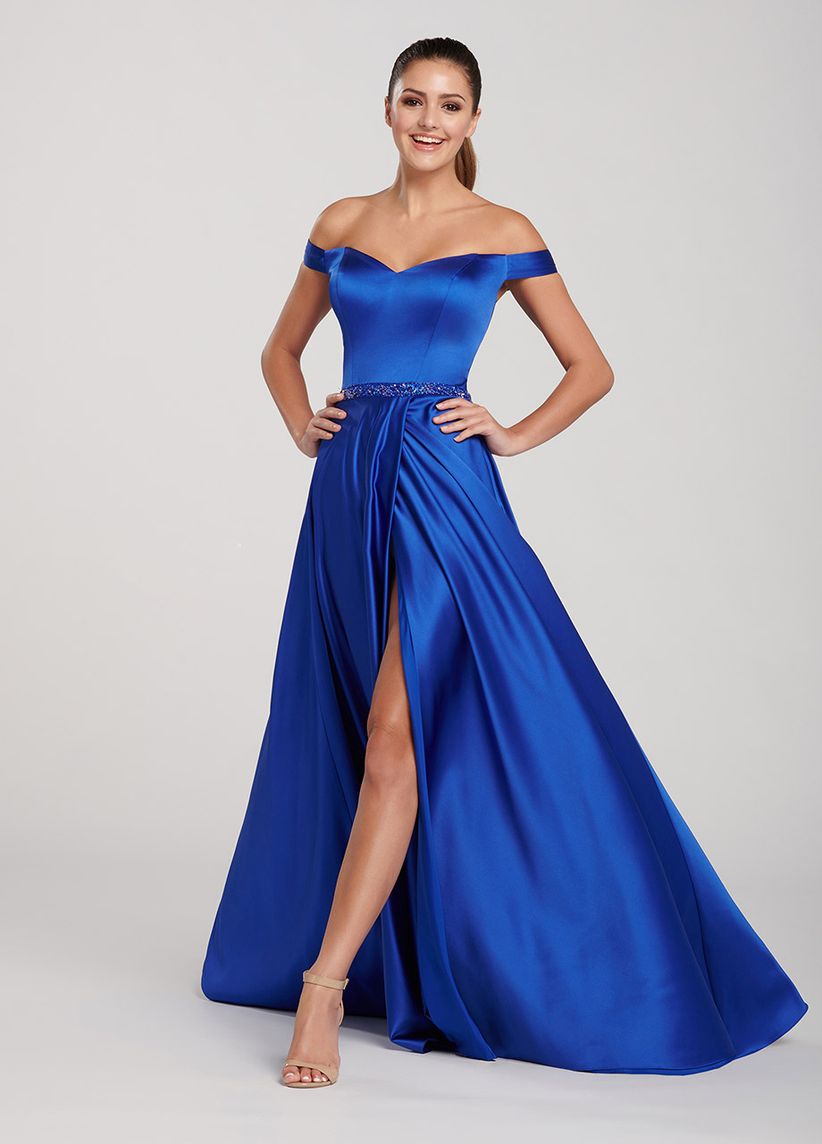 45 Vestidos De Noche Azul Rey Para Brillar Como Invitada Mx 2432