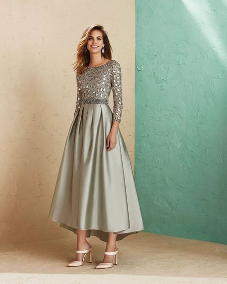 60 Vestidos De Noche Con Manga Cuales Estilizan Mas Bodas Com Mx