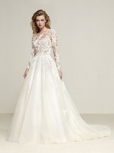 80 Vestidos De Novia Con Tul Princesas Y Sirenas Angelicales Bodas Com Mx