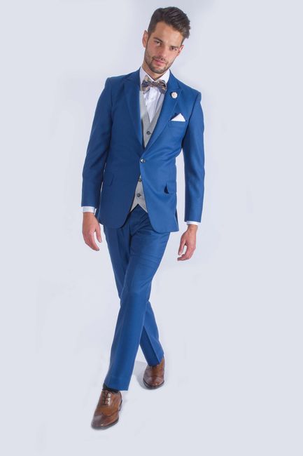 45 Trajes De Novio Azules El Color De Los Disenadores Bodas Com Mx