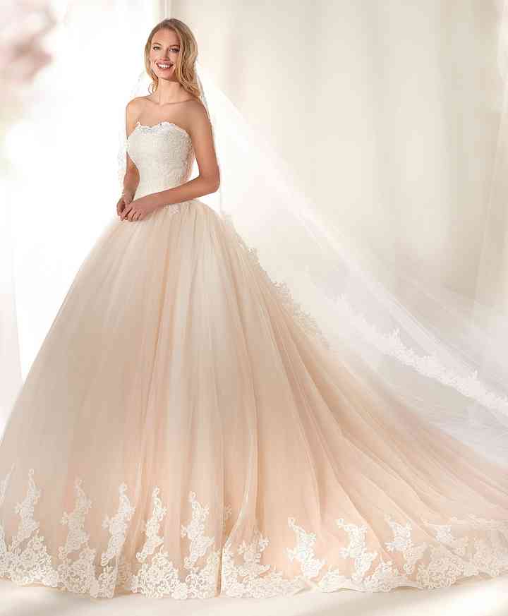 Vestidos De Novia Color Nude Sale, 56% OFF | www.ingeniovirtual.com