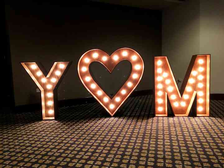 Letras Luminosas Para Decorar Tu Boda Mx 0402