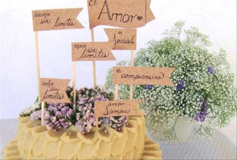 Haz El Topper De Tu Pastel De Bodas - Bodas.com.mx