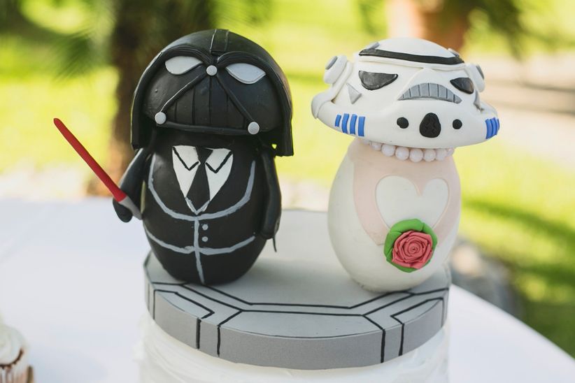 muñecos boda star wars