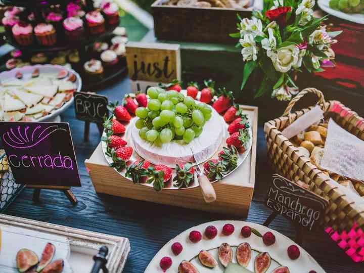 10 estaciones de comida para boda: se cocina el coctel más ...
