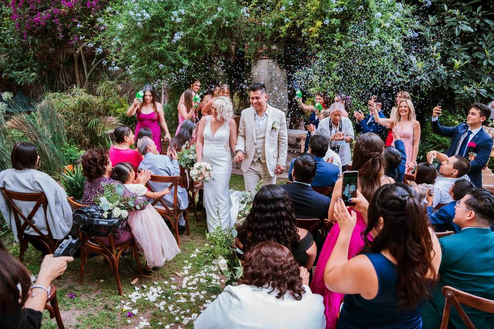 La boda de Aleksandra y Juan