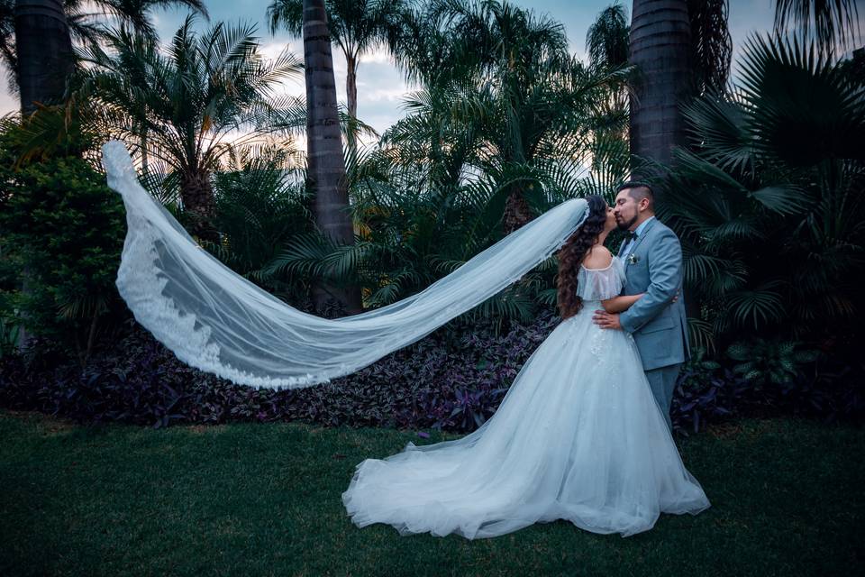 La boda de Zabdí y Sandro