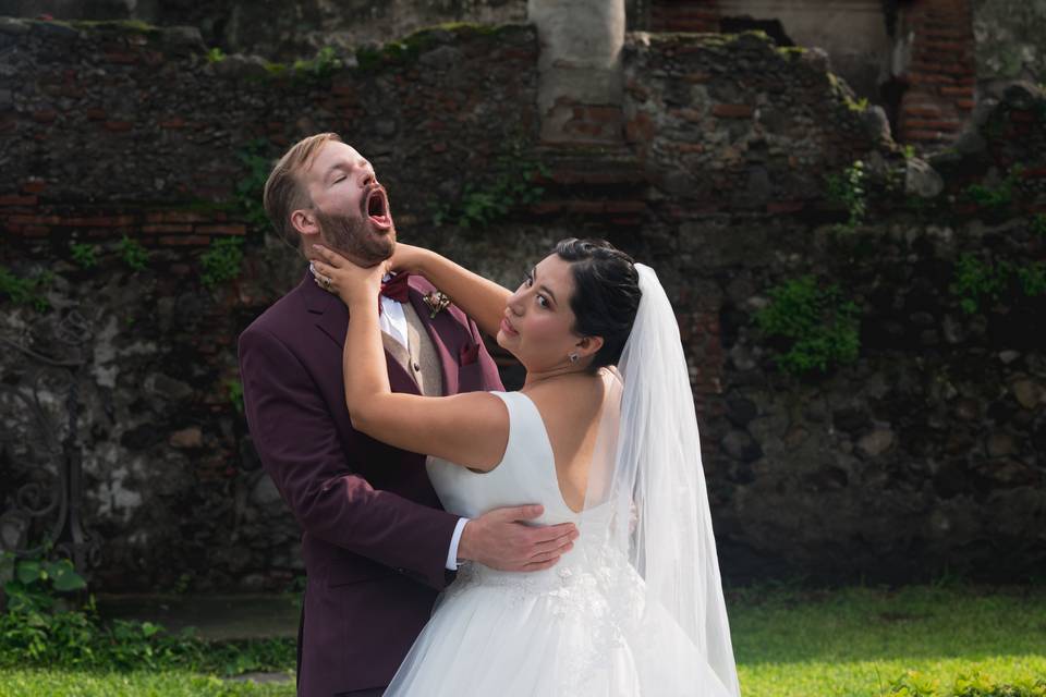 La boda de Lucrecia y Greg