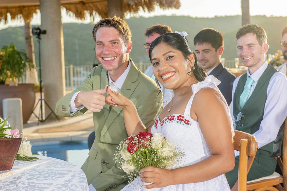 La boda de Rosy y Henry