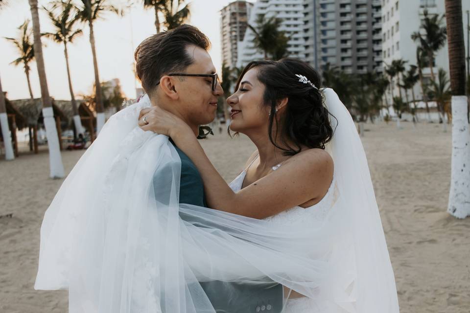 La boda de Alan y Elissa