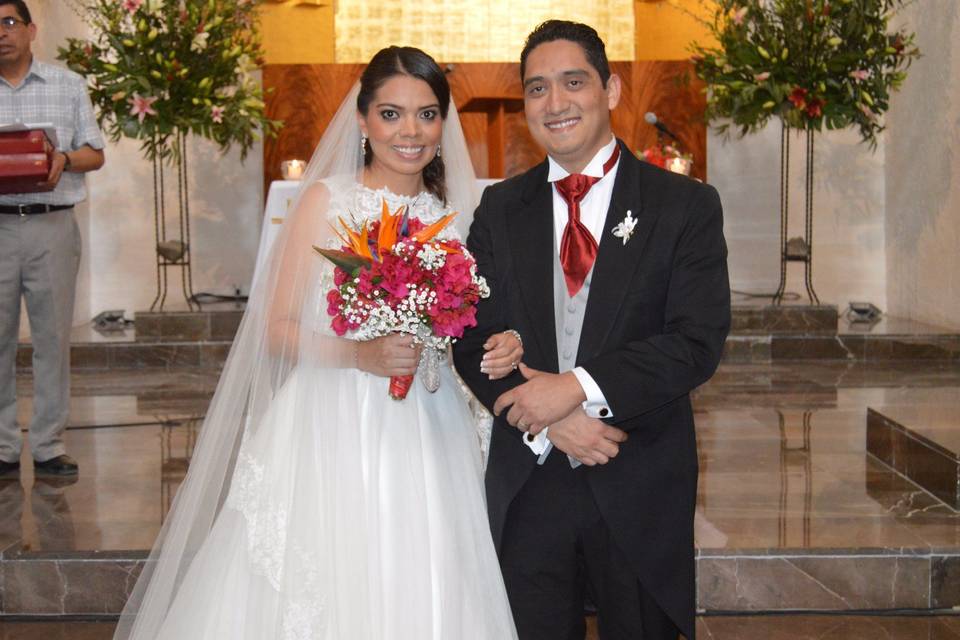 La boda de Mirza y Leonardo