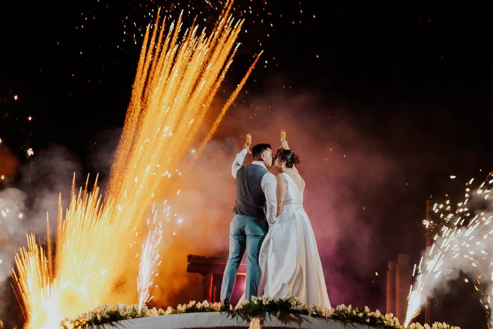 La boda de Abigail y Angel