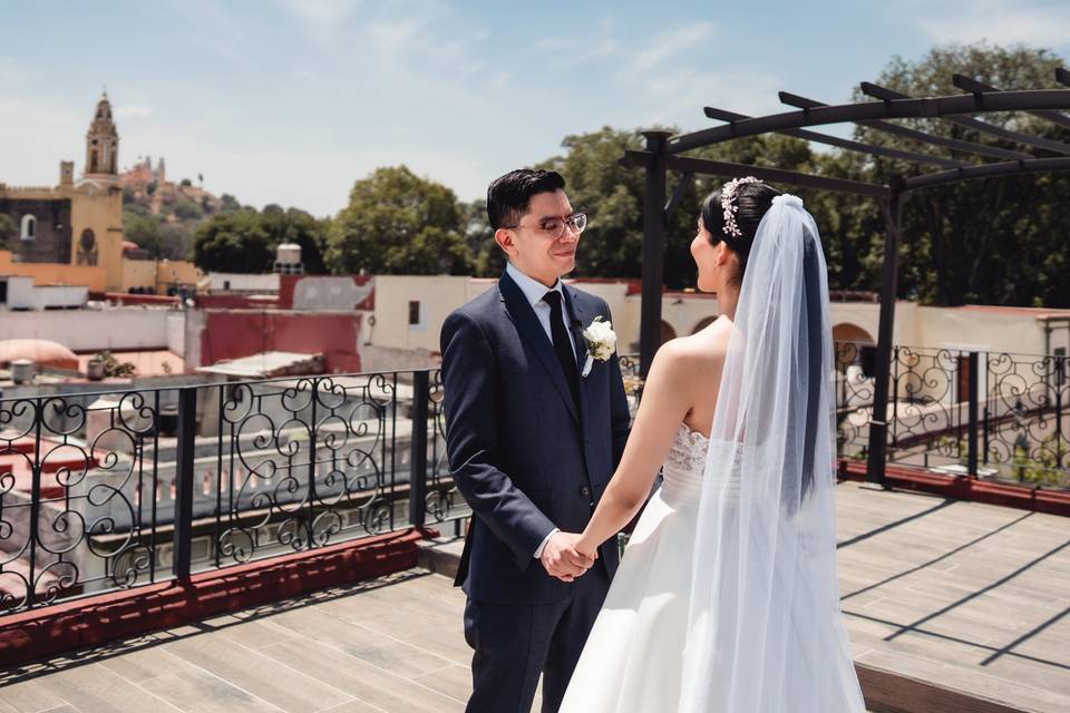 La boda de Isabel y Hugo