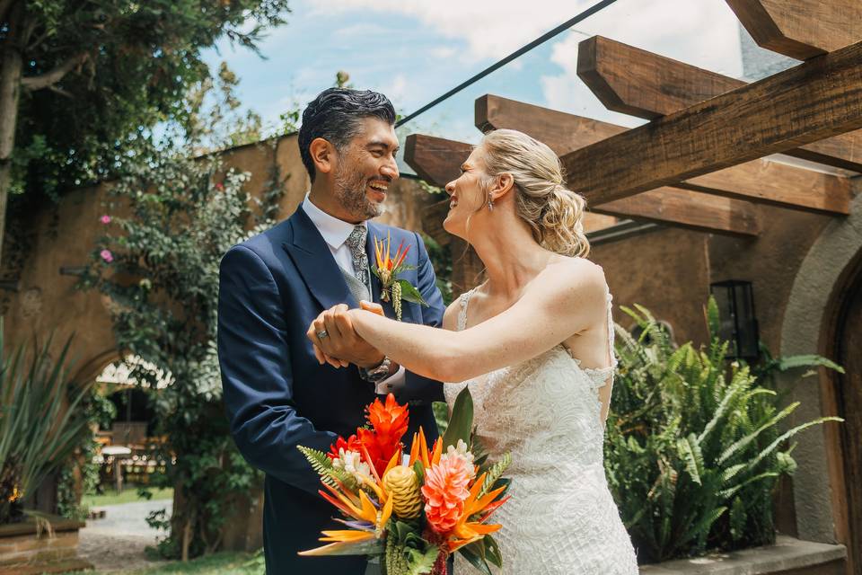 La boda de Leah y Mauricio