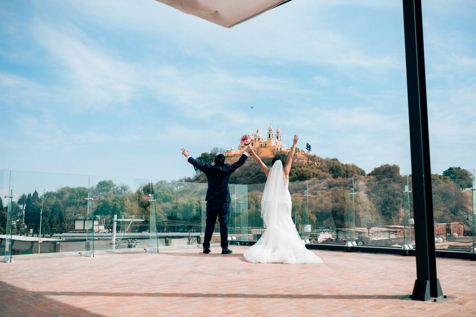 La boda de Thalia y Ruben