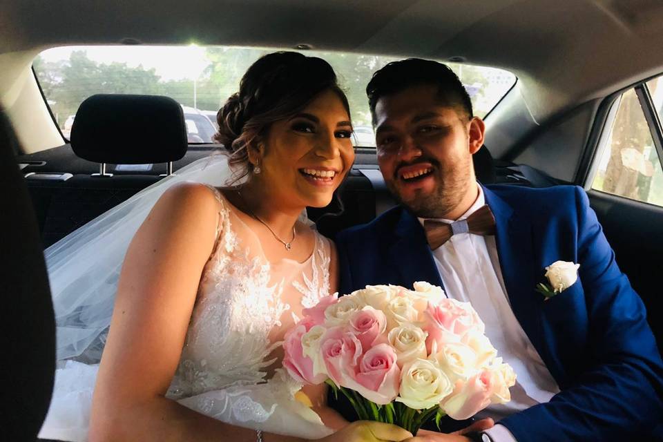 La boda de Andrea y César