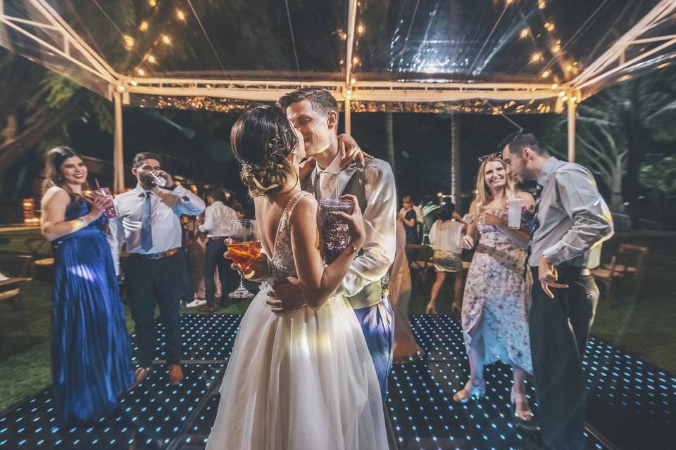 La boda de Mónica y James