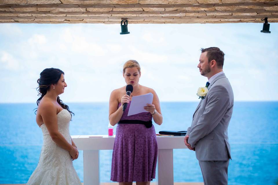 La boda de Melanie y Yan