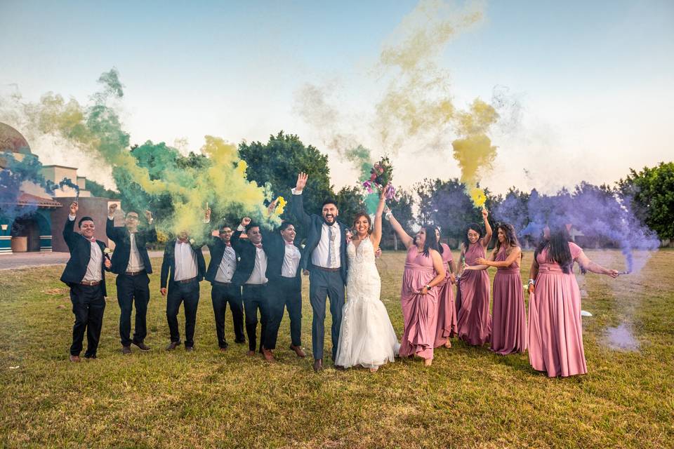 La boda de Fati y Iván