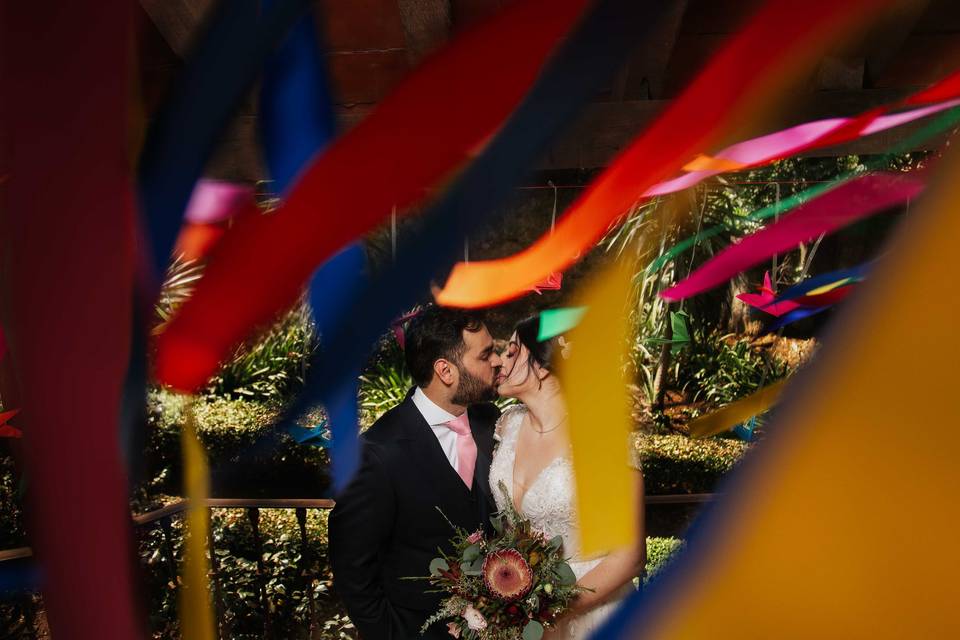 La boda de Estefanía y Mushahid