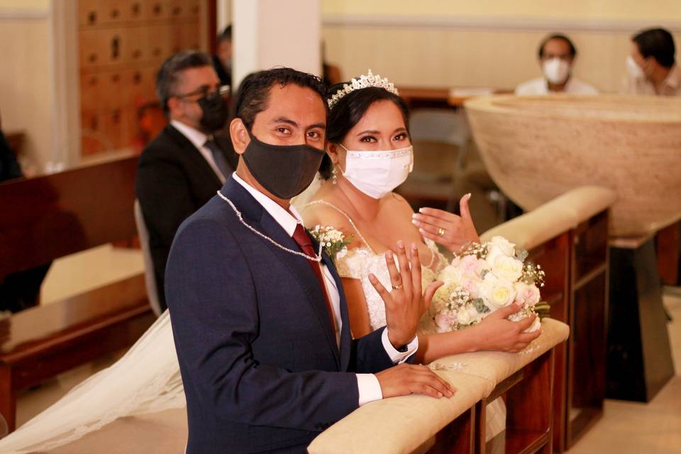 La boda de Julio César y Claudia Lizette