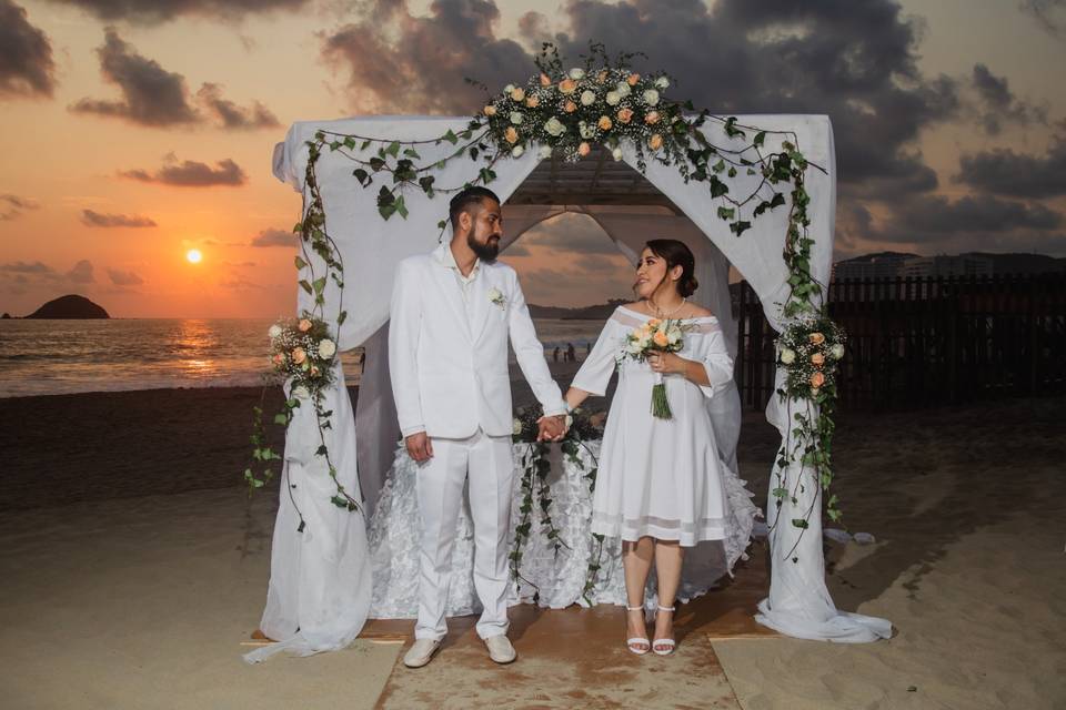 La boda de Israel y Nancy