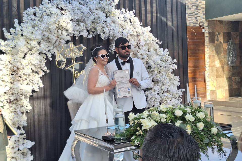 La boda de Joanna y Martín
