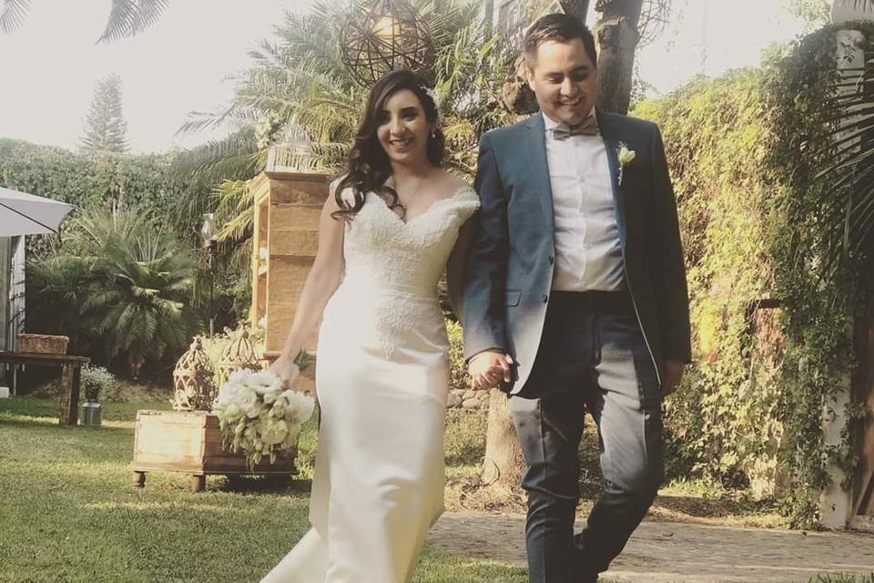 La boda de Julio y Nahomi