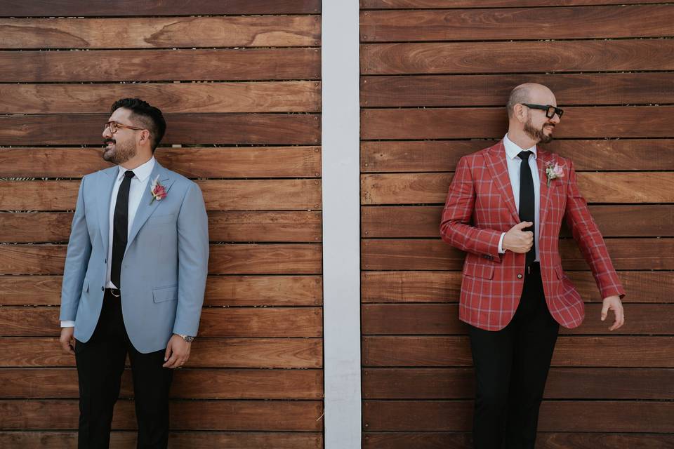 La boda de Jared y Ivan