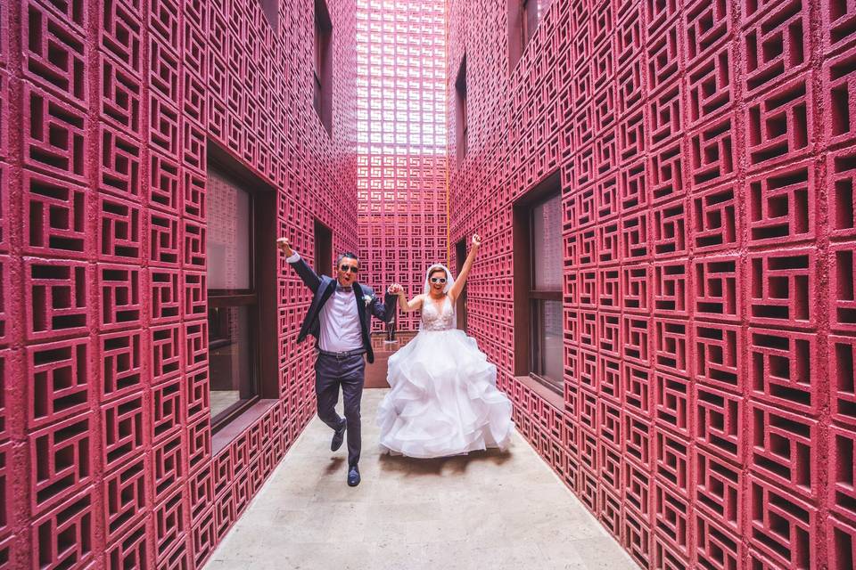 La boda de Cyntia y Javier