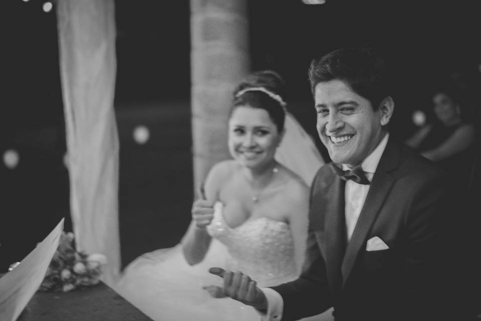 La boda de Roxana y Fernando