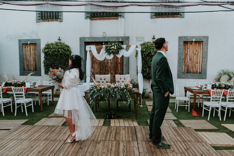 La boda de Hugo y María José