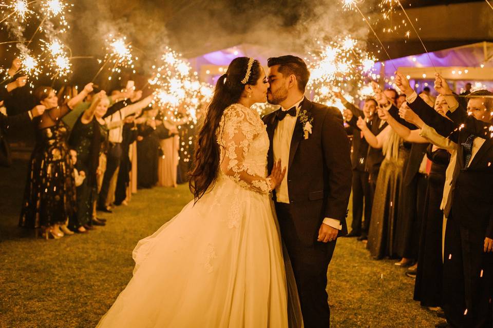 La boda de Flor y Luis